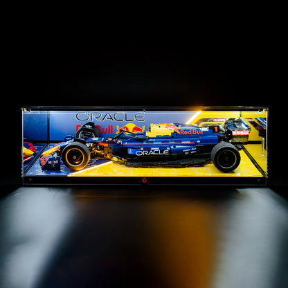 LED Display Case For LEGO® 42206 (Oracle Red Bull Racing RB20 F1 Car)