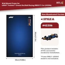 Decorative Wall Mount Frame For LEGO® 42206 Red Bull (without LED) - Style A