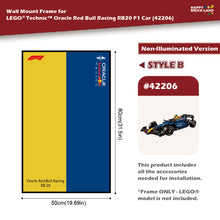 Decorative Wall Mount Frame For LEGO® 42206 Red Bull (without LED) - Style B
