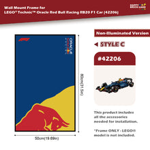 Decorative Wall Mount Frame For LEGO® 42206 Red Bull (without LED) - Style C