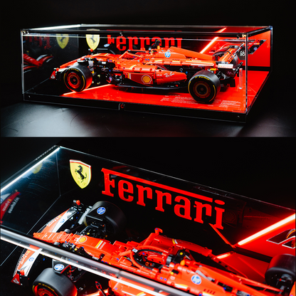 LED Display Case For LEGO® 42207 (Ferrari SF-24 F1 Car)