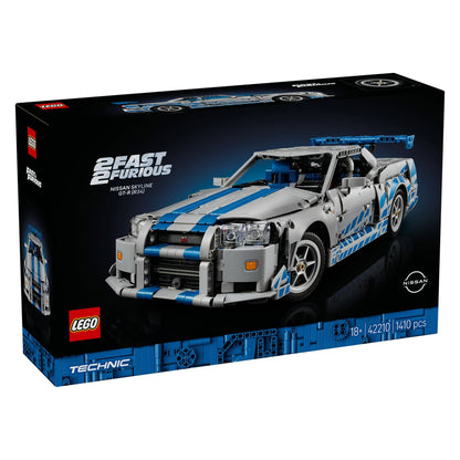 LEGO Technic 2 Fast 2 Furious Nissan Skyline GT-R (R34) 42210