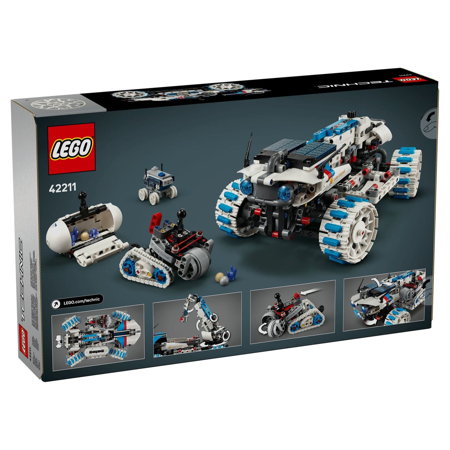 LEGO Technic Lunar Outpost Moon Rover Space Vehicle 42211