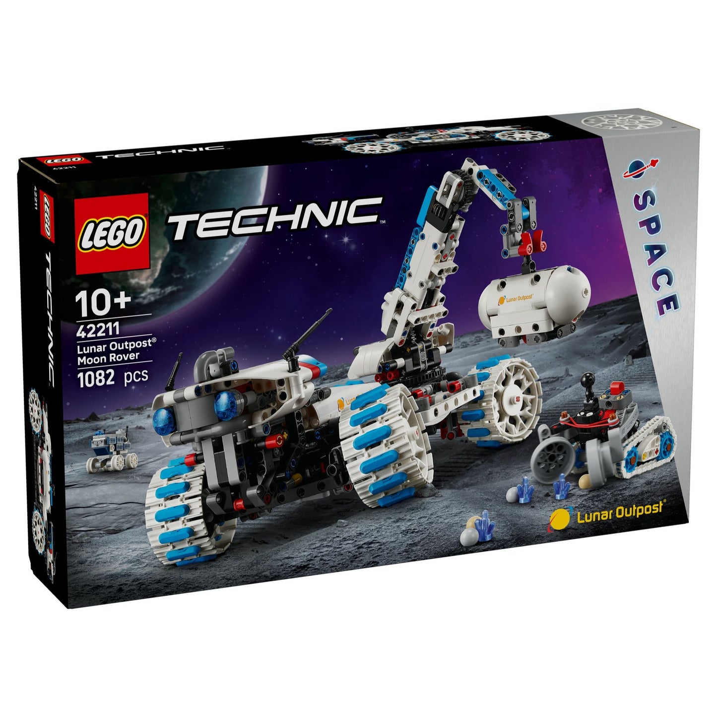 LEGO Technic Lunar Outpost Moon Rover Space Vehicle 42211