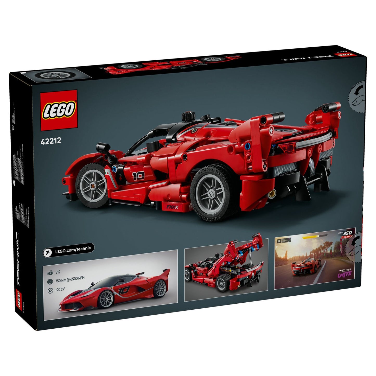 LEGO Technic Ferrari FXX K 42212