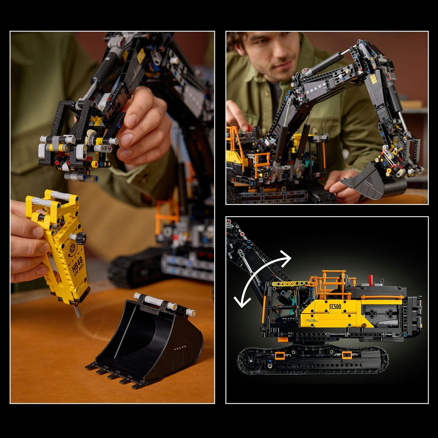 LEGO Technic Volvo EC500 Hybrid Excavator 42215