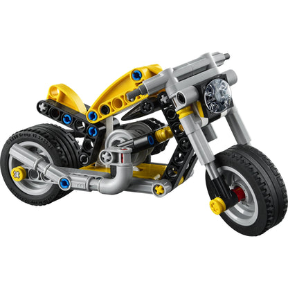 LEGO Technic Yellow Motorcycle