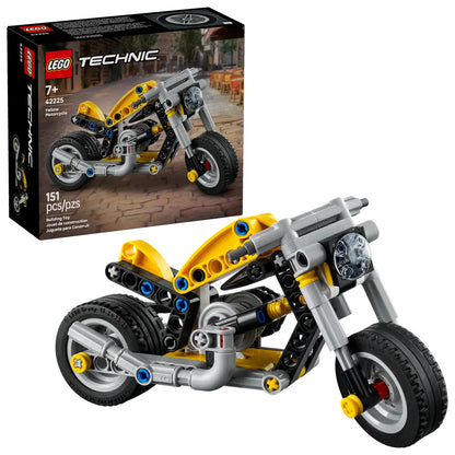 LEGO Technic Yellow Motorcycle