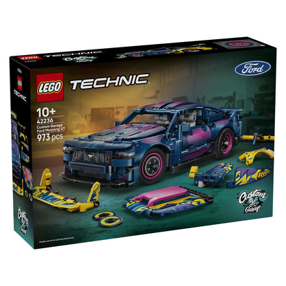 LEGO Technic Custom Garage Ford Mustang GT Car 42236
