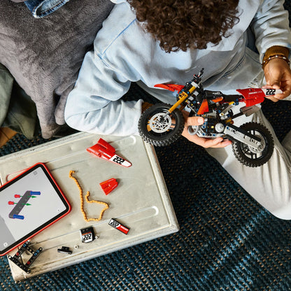 LEGO Technic Ducati Desmo450 MX Factory Motorcycle 42238
