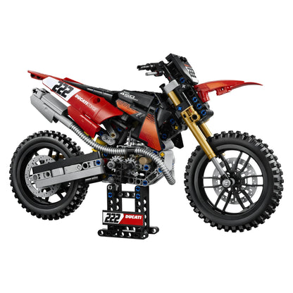 LEGO Technic Ducati Desmo450 MX Factory Motorcycle 42238