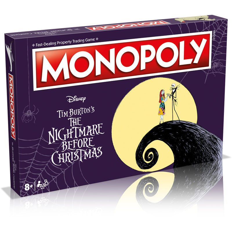 Monopoly Nightmare Before Christmas Board Game