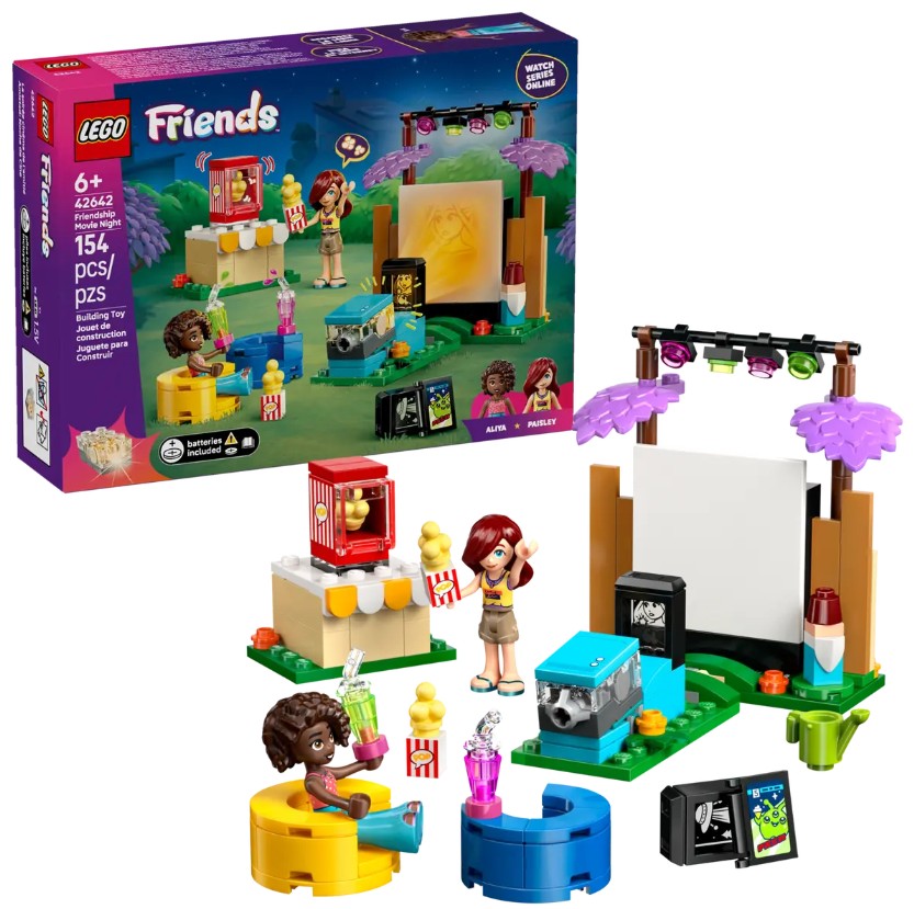 LEGO Friends Friendship Movie Night 42642