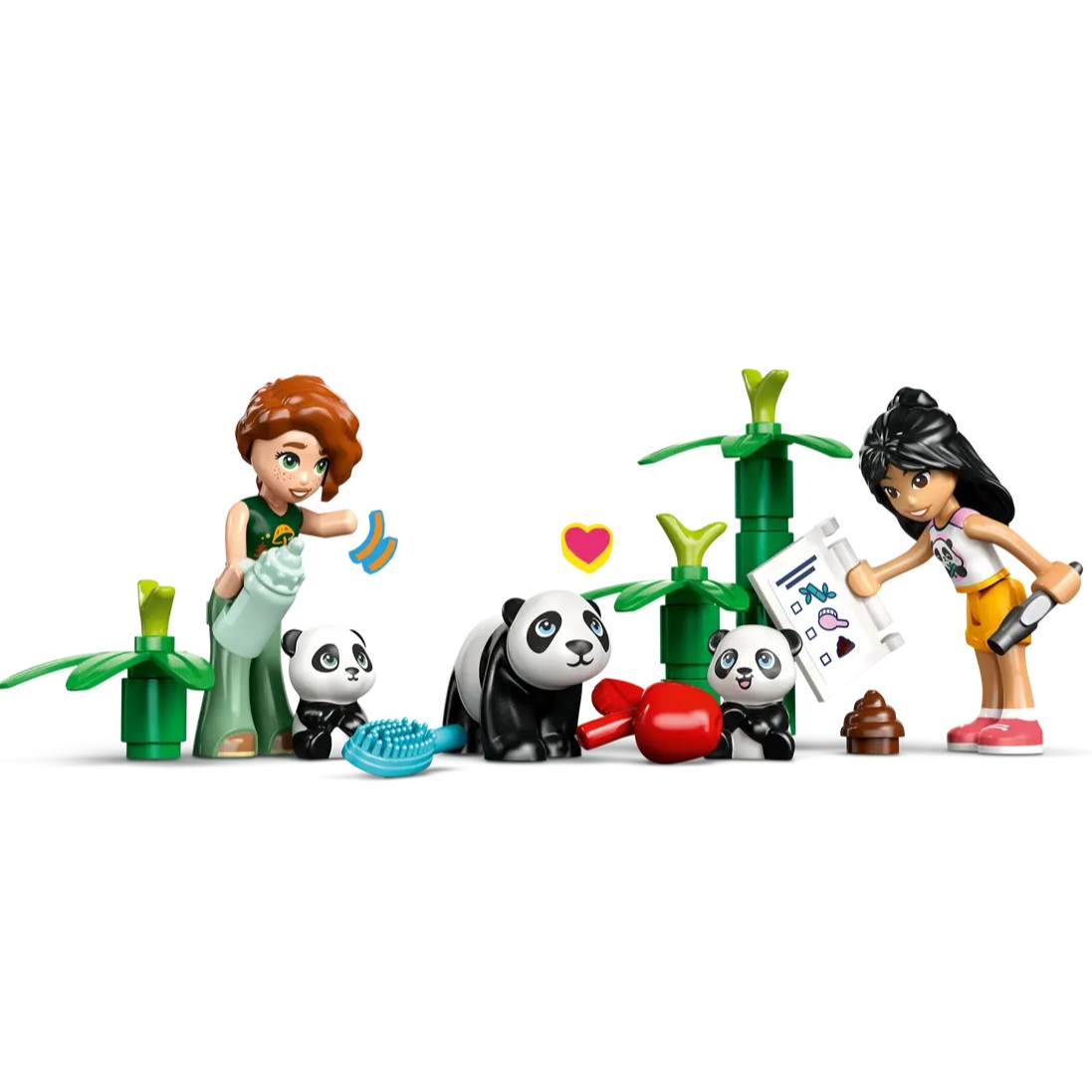 LEGO Friends Panda Sanctuary Animal Care 42648