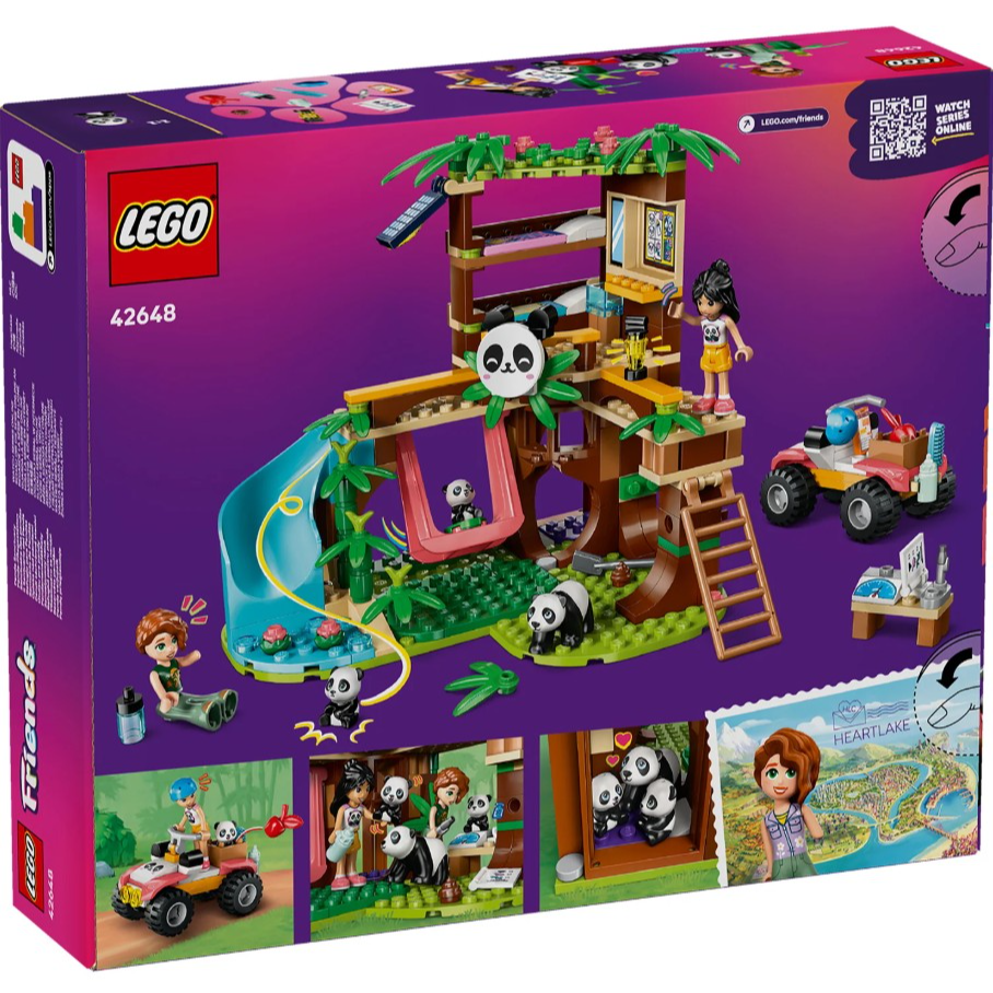 LEGO Friends Panda Sanctuary Animal Care 42648
