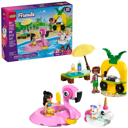 LEGO Friends Unicorn & Flamingo Pool Party 42658