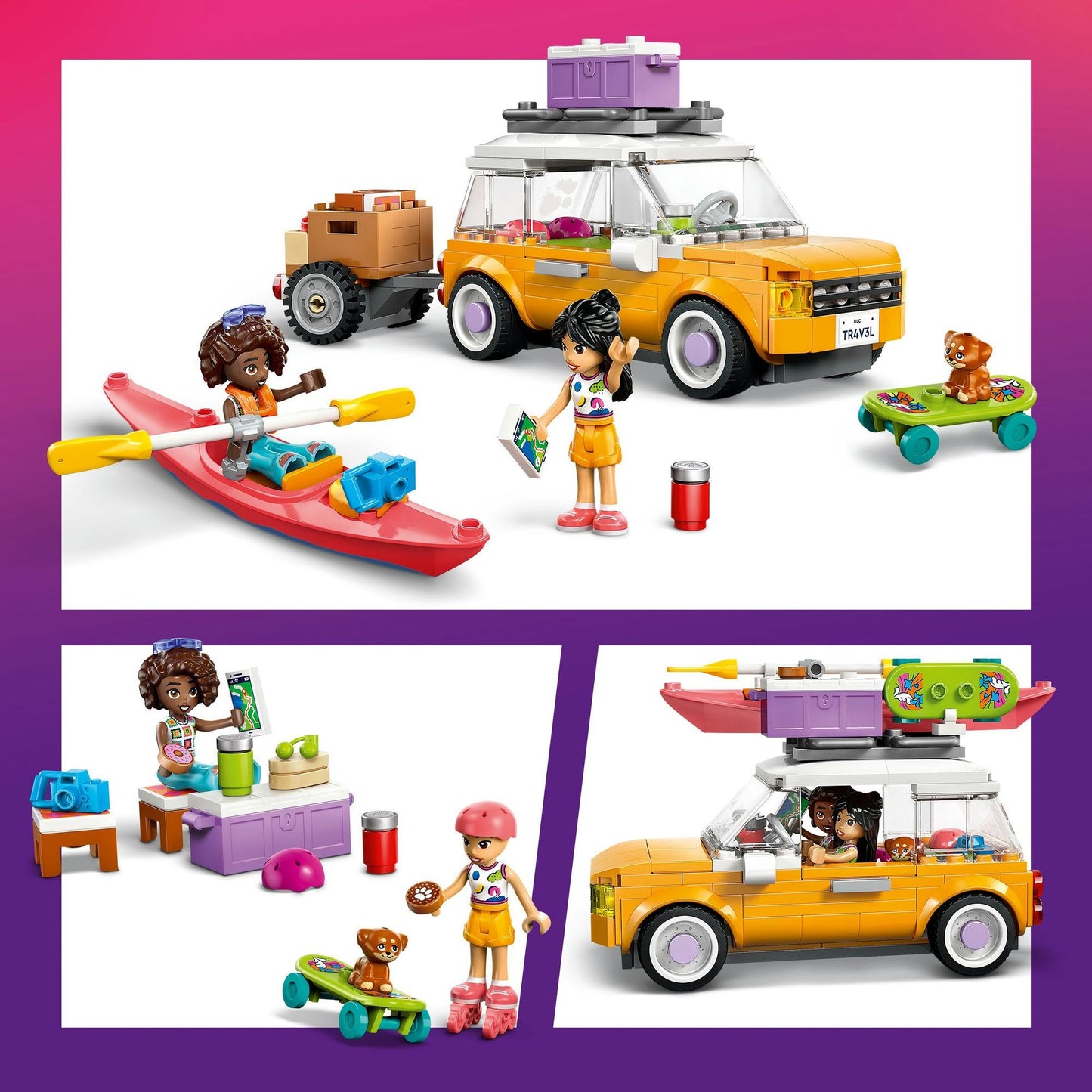 LEGO Friends Friendship Road-Trip Travel Car 42659