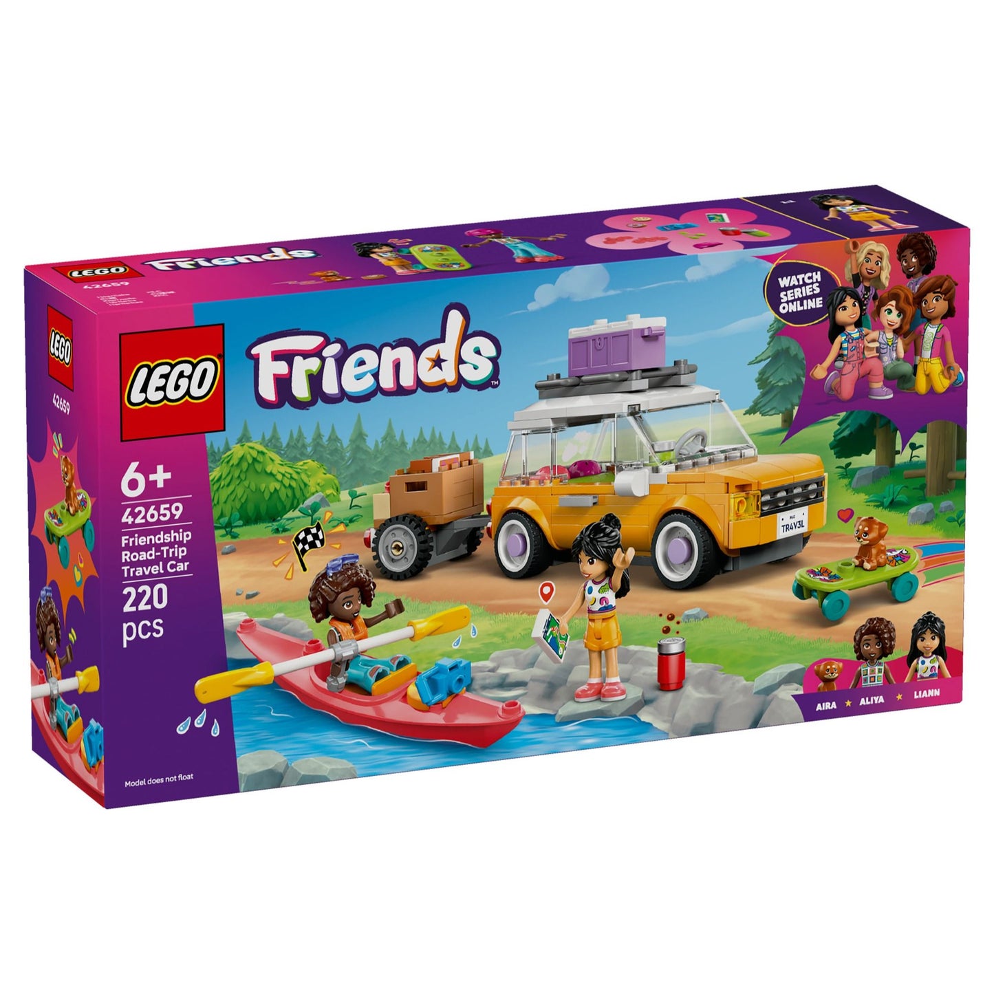 LEGO Friends Friendship Road-Trip Travel Car 42659
