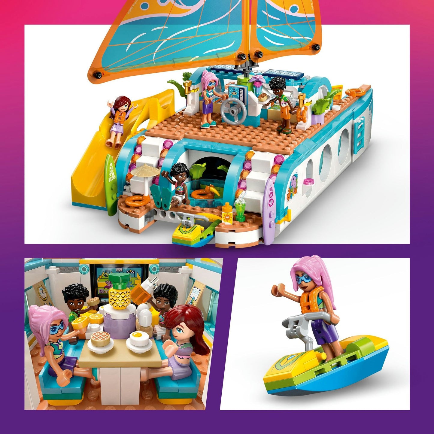 LEGO Friends Travel Boat Adventure 42664