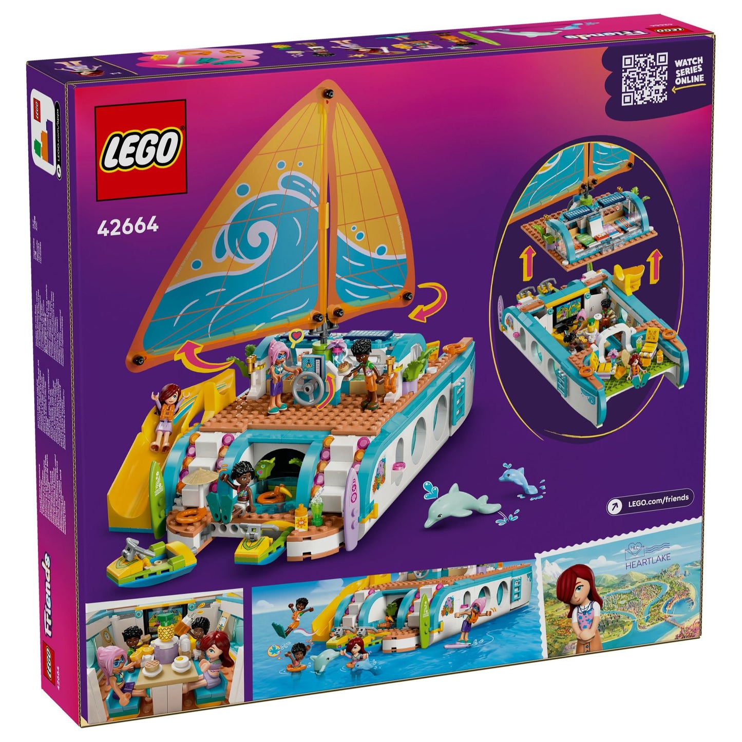 LEGO Friends Travel Boat Adventure 42664