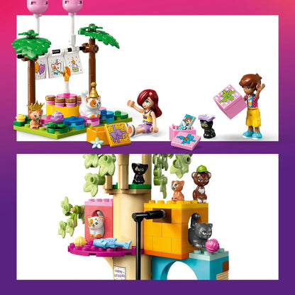 LEGO Friends Cat Birthday Party & Tree House 42666