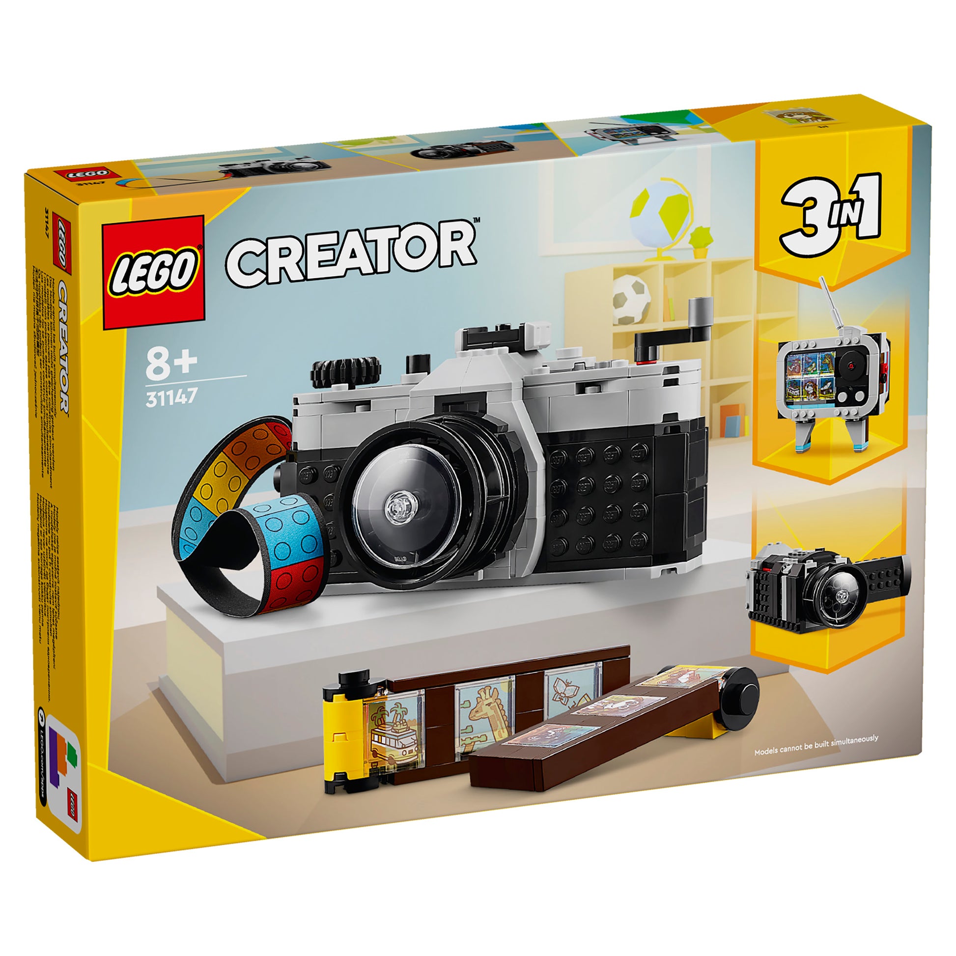 LEGO Creator Retro Camera 31147, (261-pieces)