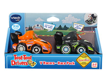 Vtech Toot-Toot Drivers V Racers vehicles 2-Pack Orange and Black Racers