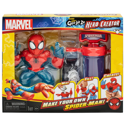 Heroes of Goo-Jit-Zu Marvel S10 Spider-Man Hero Creator Pack