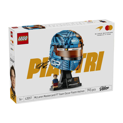  LEGO Editions McLaren Mastercard F1 Team Oscar Piastri Helmet 43017