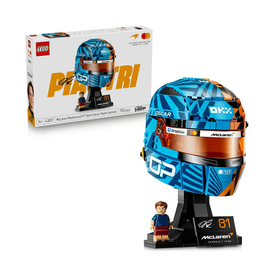  LEGO Editions McLaren Mastercard F1 Team Oscar Piastri Helmet 43017