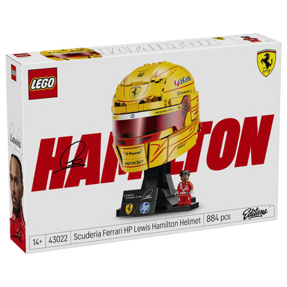 LEGO Editions F1 Scuderia Ferrari HP Lewis Hamilton Helmet