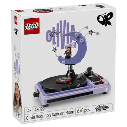 LEGO Editions Music Olivia Rodrigo's Concert Moon 43029
