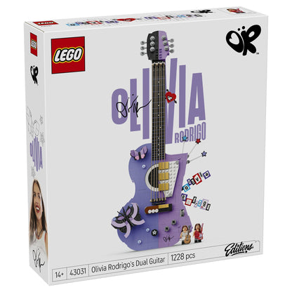 LEGO Editions Music Olivia Rodrigo’s Dual Guitar 43031