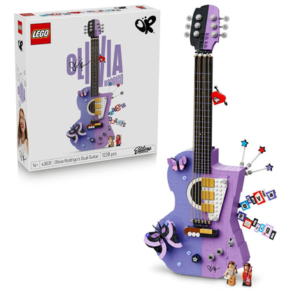 LEGO Editions Music Olivia Rodrigo’s Dual Guitar 43031