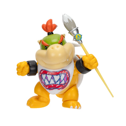 Nintendo Super Mario 4" Figures Bowser Jr. With Paint Brush