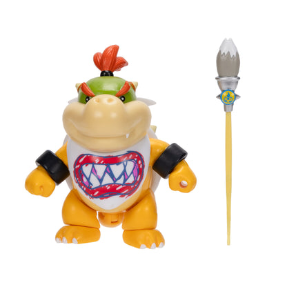 Nintendo Super Mario 4" Figures Bowser Jr. With Paint Brush
