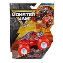 Monster Jam die-cast toy truck ThunderROARus, red truck with black detailing