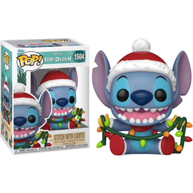 Funko Holiday Stitch with Lights Pop! #1504