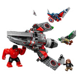 LEGO Marvel Captain America vs. Red Hulk Battle 76292