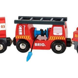 BRIO Train - Rescue Firefighting Train (4 pieces)