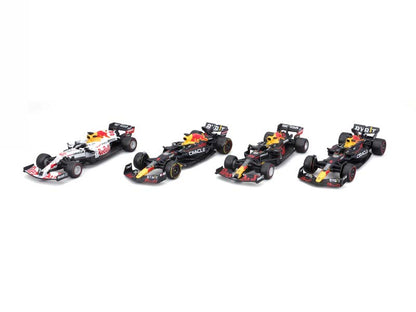 Bburago 1:43 4pc Red Bull Gift Pack #1 Vastappen