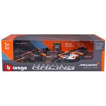 Bburago 1:43 4pc McLaren Gift Pack #4 Norris