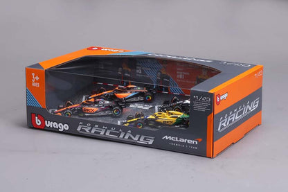 Bburago 1:43 4pc McLaren Gift Pack #4 Norris