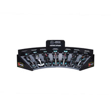Bburago 1:43 7pc Mercedes Collection & Stand