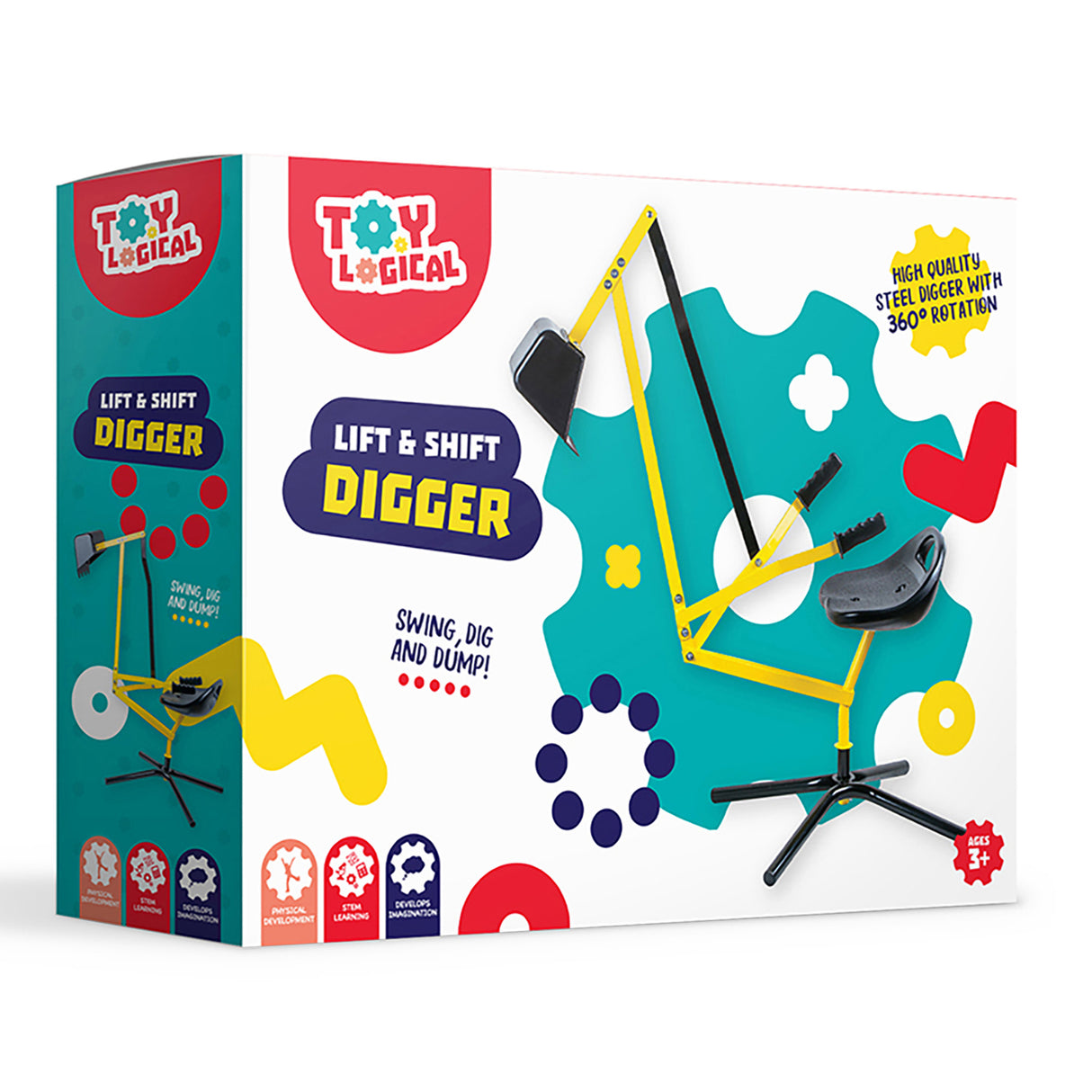 Toylogical Lift 'N' Shift Digger