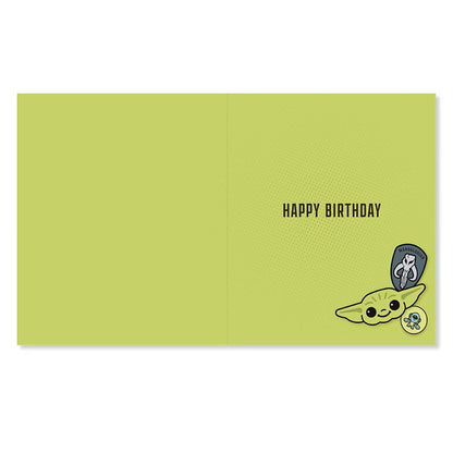 Connections from Hallmark Star Wars The Mandalorian 9th Birthday Greeting Card