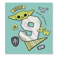 Connections from Hallmark Star Wars The Mandalorian 9th Birthday Greeting Card
