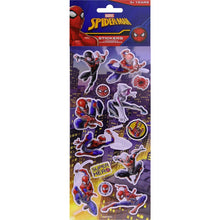 Spiderman Stickers 3Pk Embossed
