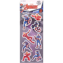 Avengers Stickers Puffy 3Pk