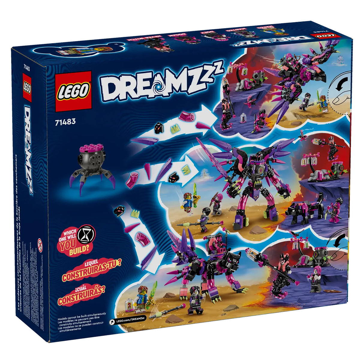 LEGO Dreamzzz The Never Witch's Nightmare Creatures 71483